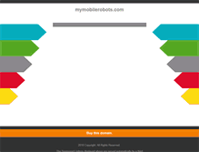 Tablet Screenshot of mymobilerobots.com
